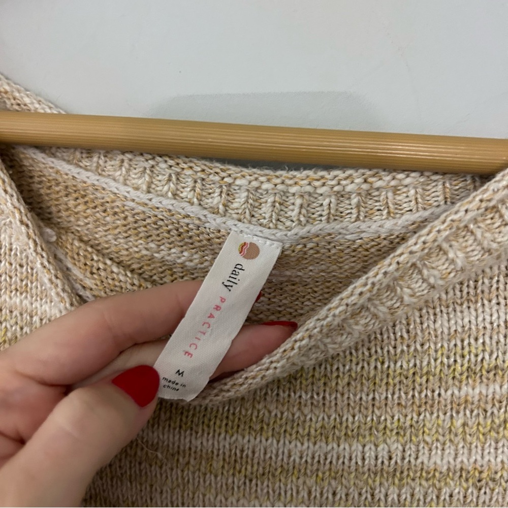 Daily Practice by Anthropologie Off-The-Shoulder Knit Top - Picture 6 of 7